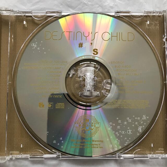 DESTINY'S CHILD     #1'S     輸入盤 エンタメ/ホビーのCD(R&B/ソウル)の商品写真