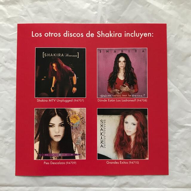 SHAKIRA     FIJACION ORAL vol.1     輸入盤 エンタメ/ホビーのCD(ワールドミュージック)の商品写真