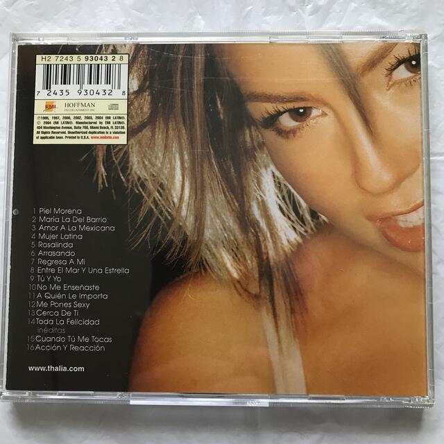 Thalia     greatest hits     輸入盤 エンタメ/ホビーのCD(ワールドミュージック)の商品写真