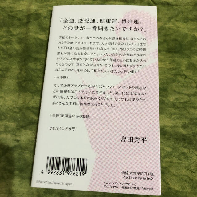 54円 【SALE／77%OFF】 島田秀平の金運上昇☆手相占い 開運