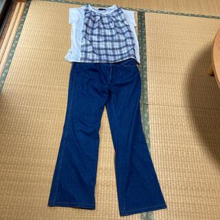 ジュンコシマダ(JUNKO SHIMADA)のTシャツと、junko shimada part2ジーンズ(デニム/ジーンズ)