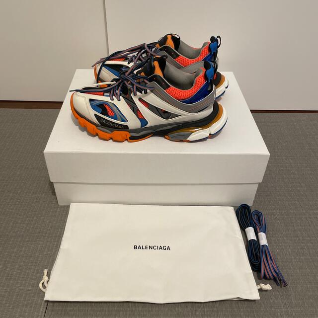 スニーカーBALENCIAGA TRACK TRAINER 42 オランジュ