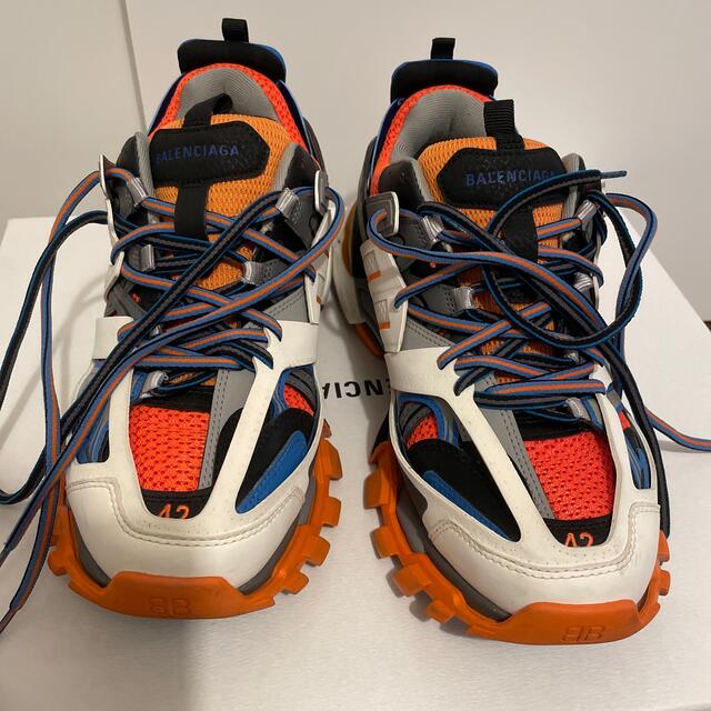 Balenciaga(バレンシアガ)のBALENCIAGA TRACK TRAINER 42 オランジュ メンズの靴/シューズ(スニーカー)の商品写真