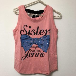 ジェニィ(JENNI)のSISTER JENNIノースリーブトップス(Tシャツ/カットソー)