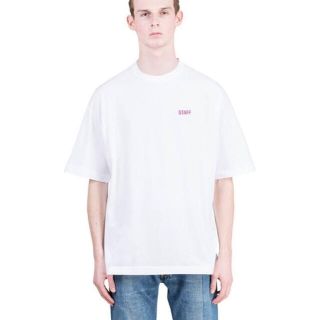 バレンシアガ(Balenciaga)のVetements staff Tシャツ 白(Tシャツ/カットソー(半袖/袖なし))