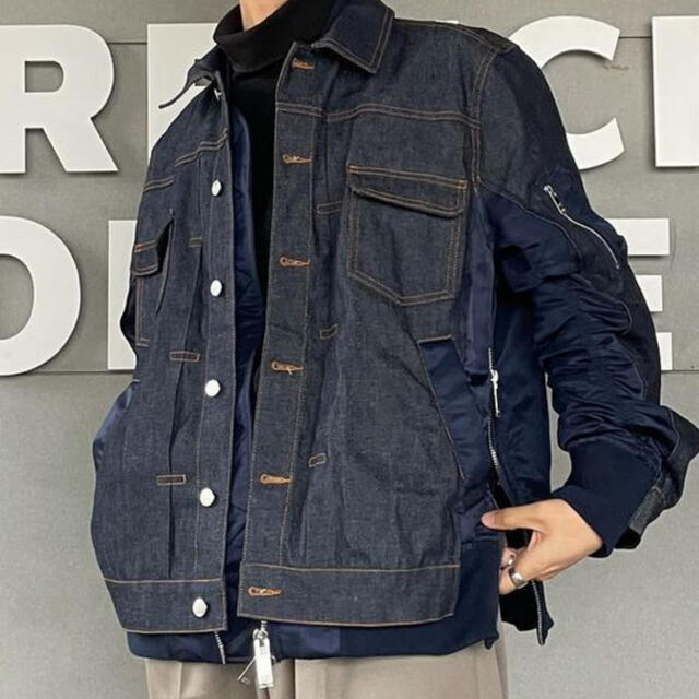 全国配送可 sacai apc 20aw ブルゾン mサイズ Gジャン/デニム