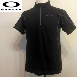 オークリー(Oakley)のオークリー ゴルフ スポーツシャツ ウェアブラック  Lサイズ(ウエア)