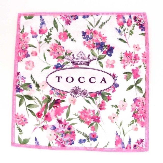 TOCCA(トッカ)の新品☆トッカ☆TOCCA☆スマホもメガネもふけるハンカチーフ☆ピンク レディースのファッション小物(ハンカチ)の商品写真