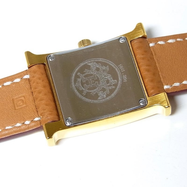 Hermes(エルメス)のエルメス HERMES Hウォッチ 腕時計 レディース【中古】 レディースのファッション小物(腕時計)の商品写真