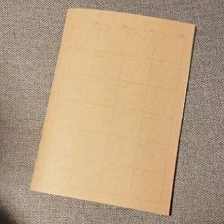 ムジルシリョウヒン(MUJI (無印良品))の【無印良品】ノートマンスリー(カレンダー/スケジュール)