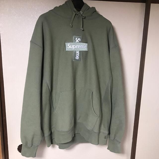 20AWCross Box Logo Hooded Sweatshirt