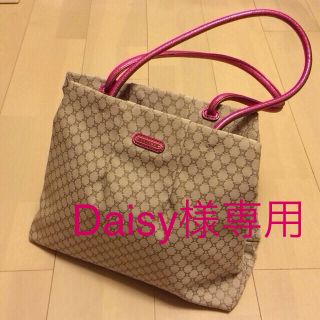 セリーヌ(celine)のCELINE 美品マカダム柄トートバッグ(トートバッグ)