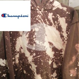 チャンピオン(Champion)の【ぶっかけロゴ】championパーカー　STUSSY GDC　NIKE　FR2(パーカー)