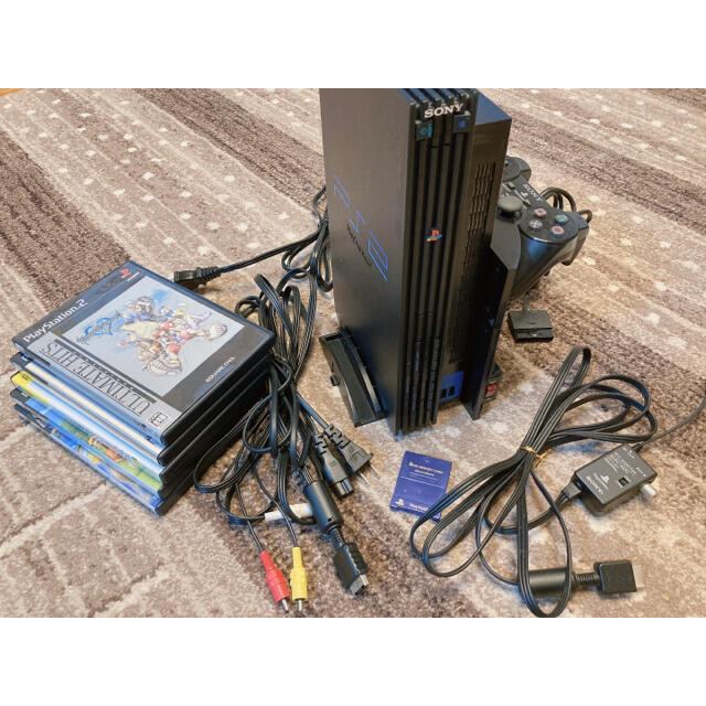 PlayStation2本体 ＆ ゲームソフト５本セット