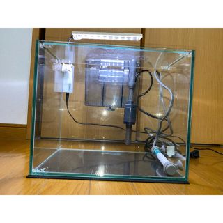 GEX フレームレス水槽セット(アクアリウム)