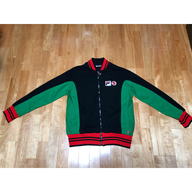 【レビューを書けば送料当店負担】 シュプリーム SUPREME フィラ FILA 07SS トラックジャケット L ジャージ