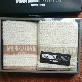 ミチコロンドン(MICHIKO LONDON)のMICHIKO LONDON フェイスタオル2枚組(タオル/バス用品)