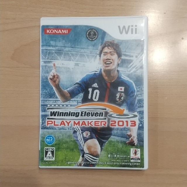 KONAMI(コナミ)のウイニングイレブン プレーメーカー 2013 Wii エンタメ/ホビーのゲームソフト/ゲーム機本体(家庭用ゲームソフト)の商品写真