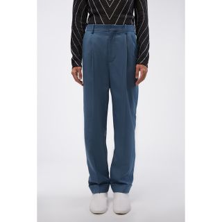 ジルサンダー(Jil Sander)の新品　マルニ　Marni ワンタックダメージディテールトラウザー　44(スラックス)