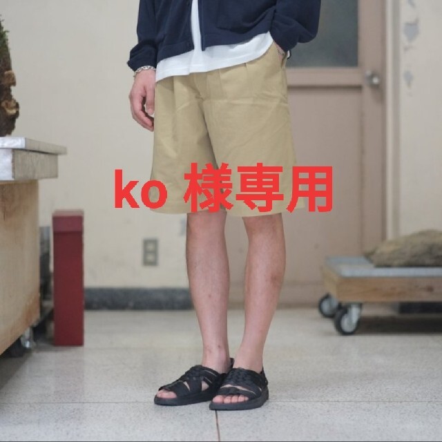 AURALEE WASHED FINX LIGHT CHINO SHORTS 海外最新 8100円 www.jiae