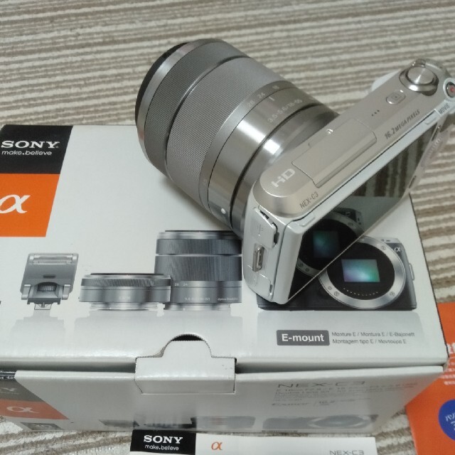 Sony  NEX-C3D 充電器セット　ミラーレス一眼レフカメラ 1