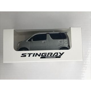 スズキ(スズキ)のスズキ 非売品 ワゴンR スティングレー プルバックカー グレー(ミニカー)