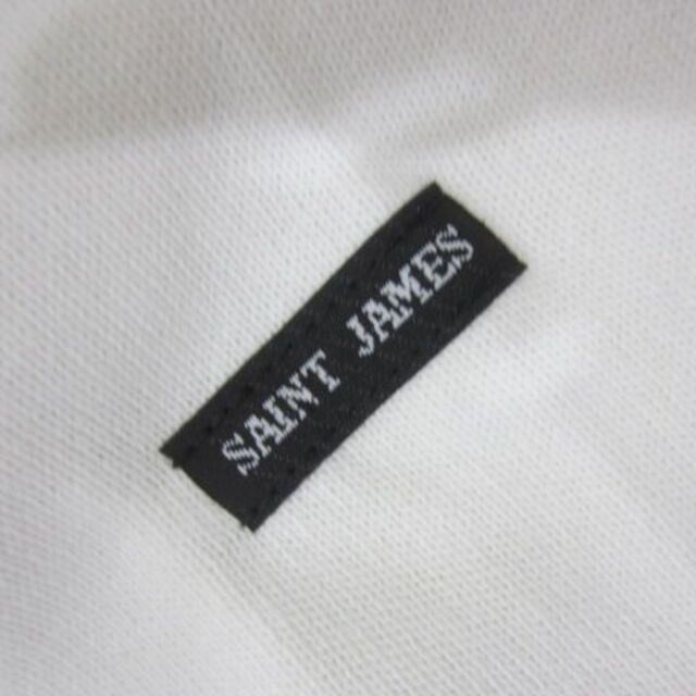 SAINT JAMES(セントジェームス)の【新品】[T6] ウエッソン 半袖 セントジェームス ホワイト 白 neige メンズのトップス(Tシャツ/カットソー(半袖/袖なし))の商品写真