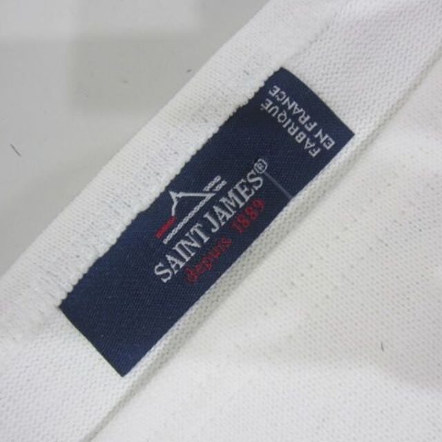 SAINT JAMES(セントジェームス)の【新品】[T6] ウエッソン 半袖 セントジェームス ホワイト 白 neige メンズのトップス(Tシャツ/カットソー(半袖/袖なし))の商品写真