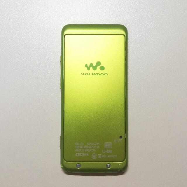 WALKMAN(ウォークマン)の【値下げ】SONY WALKMAN NW-S14（G） スマホ/家電/カメラのオーディオ機器(ポータブルプレーヤー)の商品写真