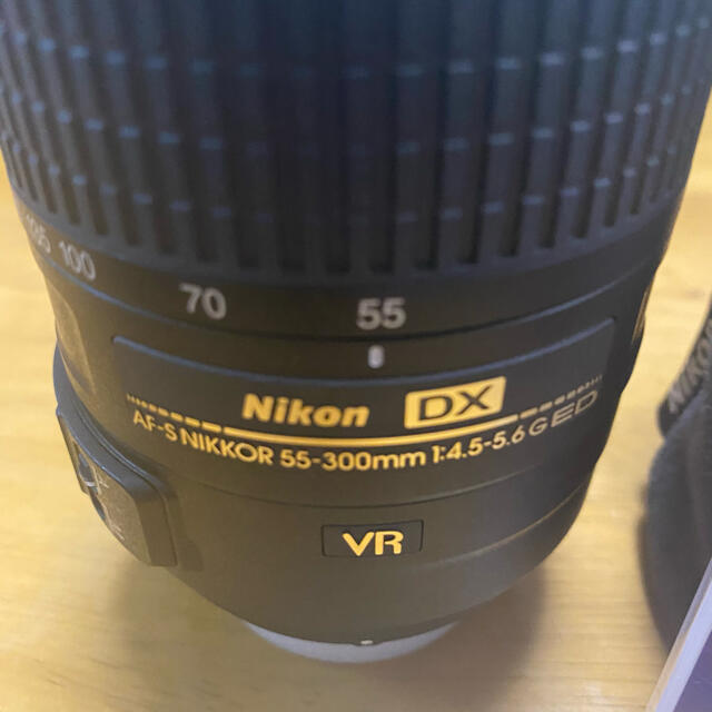 Nikon(ニコン)のニコンnikon 55-300mm 望遠レンズ スマホ/家電/カメラのカメラ(レンズ(ズーム))の商品写真