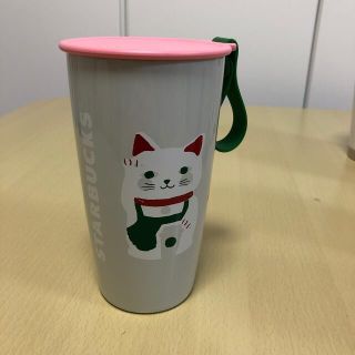 スターバックスコーヒー(Starbucks Coffee)のスタバ　ステンレスタンブラー招き猫　355ml(タンブラー)