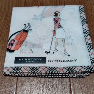 バーバリー(BURBERRY)の新品バーバリーハンカチ ゴルフ(ハンカチ)