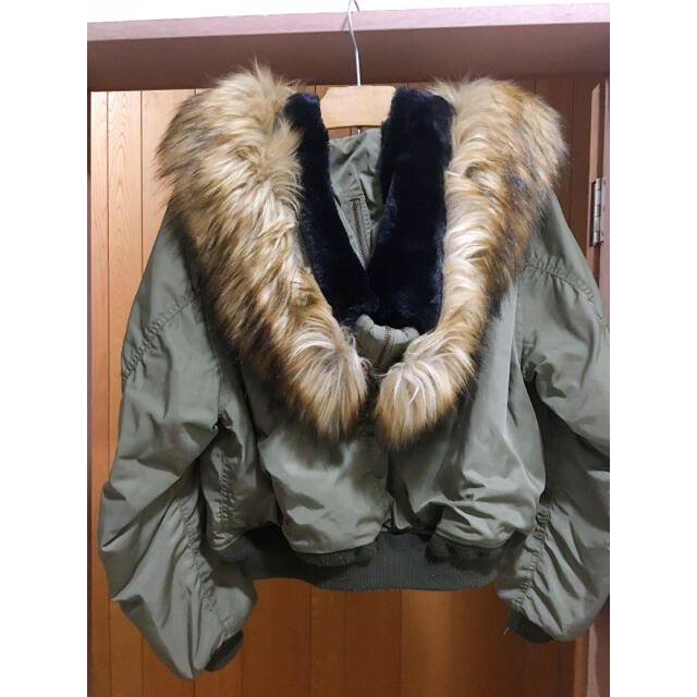 moussy(マウジー)のmoussy  N2B モッズコート　秋冬 レディースのジャケット/アウター(モッズコート)の商品写真