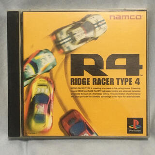 プレイステーション(PlayStation)の初代プレイステーション　ナムコ　リッジレ－サ－ TYPE4 (家庭用ゲームソフト)