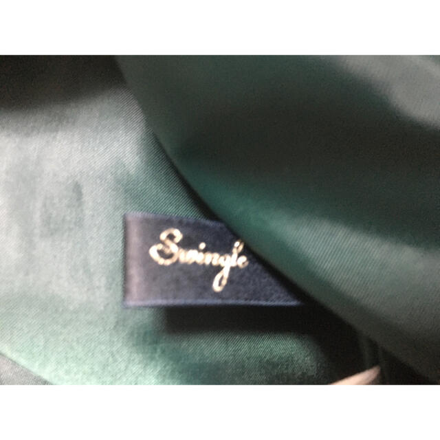Swingle(スウィングル)の【美品】スウィングル　swingle キュロットスカート　ショートパンツ  緑 レディースのパンツ(キュロット)の商品写真