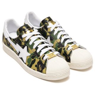 アベイシングエイプ(A BATHING APE)のBAPE × ADIDAS SUPERSTAR 80S【27cm】(スニーカー)