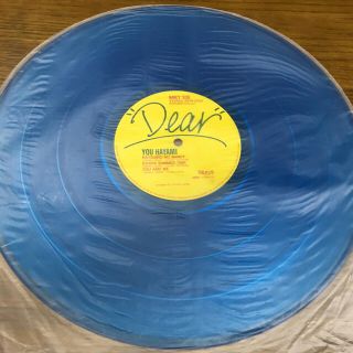 早見優  青いレコード盤  Dear(アイドルグッズ)