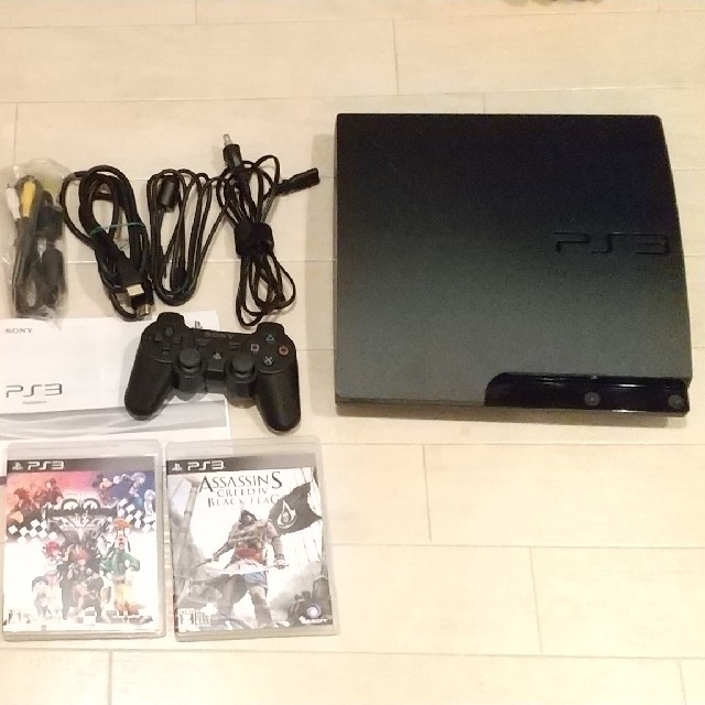 PS3本体160GB ソフト2本付