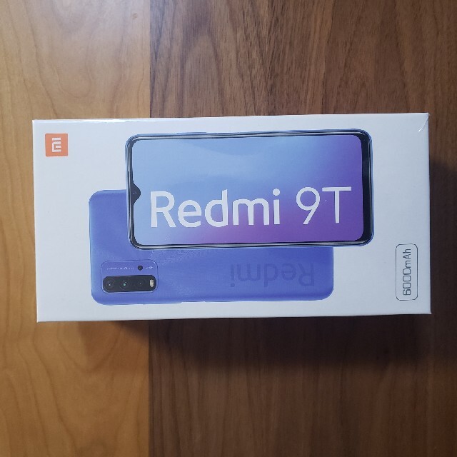 新品・未開封　Redmi 9T Ocean Green  スマホ/家電/カメラのスマートフォン/携帯電話(スマートフォン本体)の商品写真