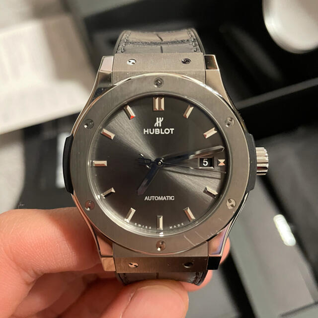 HUBLOT(ウブロ)の【coco様専用】HUBLOT クラシックフュージョン　42ミリ メンズの時計(腕時計(アナログ))の商品写真