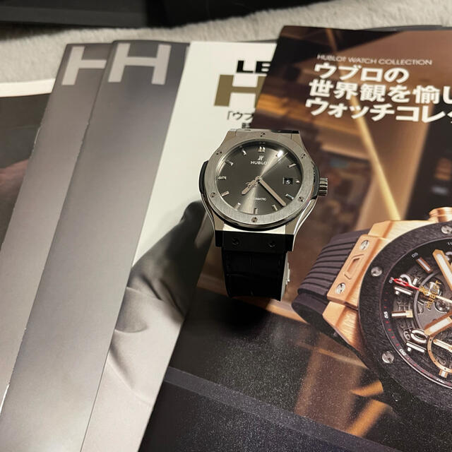 HUBLOT(ウブロ)の【coco様専用】HUBLOT クラシックフュージョン　42ミリ メンズの時計(腕時計(アナログ))の商品写真