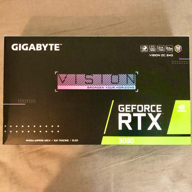 GIGABYTE NVIDIA GeForce RTX3090搭載対象外電波法