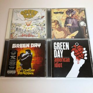 【中古CD】GREEN DAY  アルバム4枚セット(ポップス/ロック(洋楽))