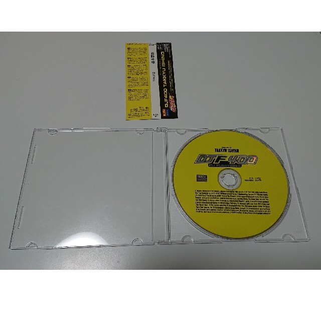 石野卓球 DJF400 エンタメ/ホビーのCD(クラブ/ダンス)の商品写真