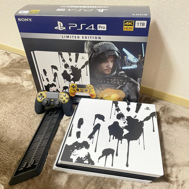 高級感 PS4 Pro 1TB プレイステーション4 デスストランディング ...