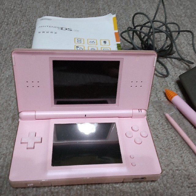 中古】 Nintendo - 任天堂 DS ノーブルピンク LITE ニンテンド-DS 携帯