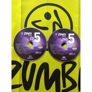 ズンバ(Zumba)の超希少！ ZUMBA TONING ズンバ No,5 CD ＆ DVD(スポーツ/フィットネス)