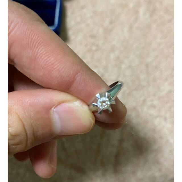 プラチナ900ダイヤモンド付きリング 0.228ct ランキング上位の