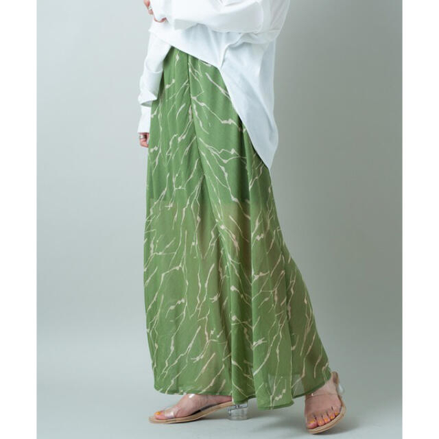 Kastane(カスタネ)のkastane  シフォンスカート レディースのスカート(ロングスカート)の商品写真