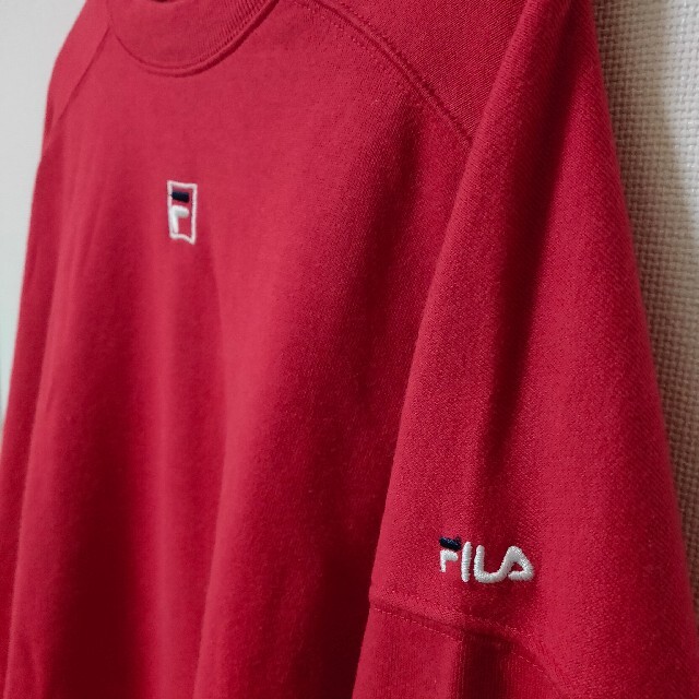 FILA(フィラ)の美品 FILA スウェットカットソー レディース スウェットトレーナー 即日対応 レディースのトップス(トレーナー/スウェット)の商品写真